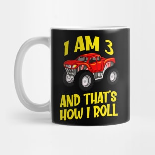 3rd Birthday Monster Truck Kids Car Gift Mug